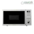 Equator - Hybrid Microwave + Convection Oven 0.8 cu.ft. Free Standing/Built-in/Countertop Stainless w/Trim Kit - Stainless Steel