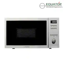 Equator - Hybrid Microwave + Convection Oven 0.8 cu.ft. Free Standing/Built-in/Countertop Stainless w/Trim - Stainless Steel