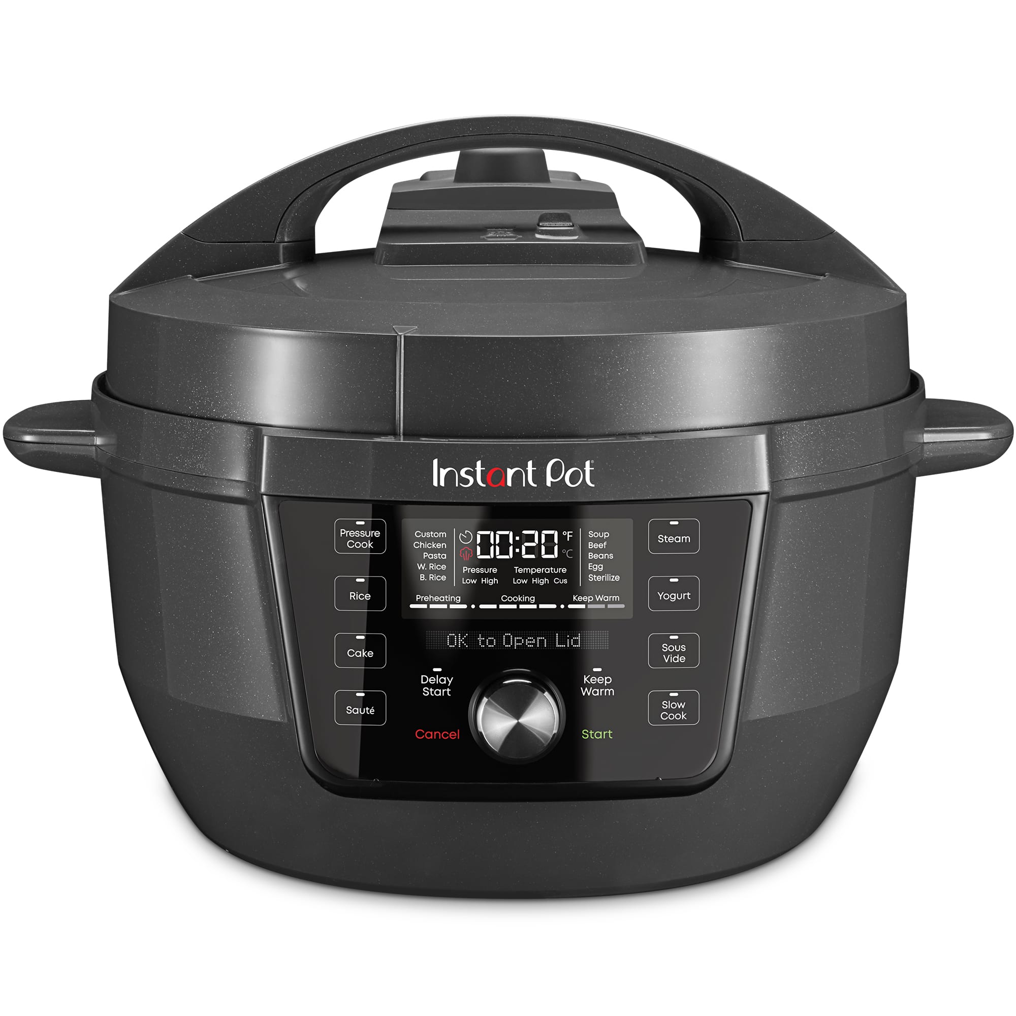 Instant Pot - RIO WIDE Plus 7.5Qt 7-in-1 Electric Pressure Cooker & Multi-Cooker - Black