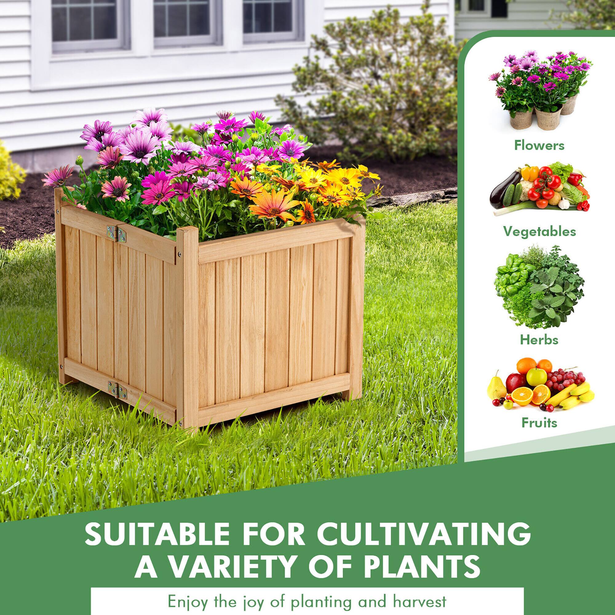 Flowers Vegetables Herbs Fruits

SUITABLE FOR CULTIVATING A VARIETY OF PLANTS

Enjoy the joy of planting and harvest