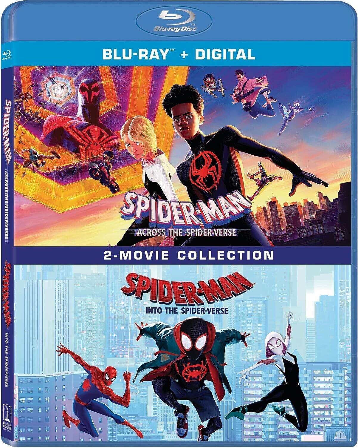 Front. Spider-Man: Across the Spider-Verse / Spider-Man: Into the Spider-Verse: 2-Movie Collection   - BLU-RAY.