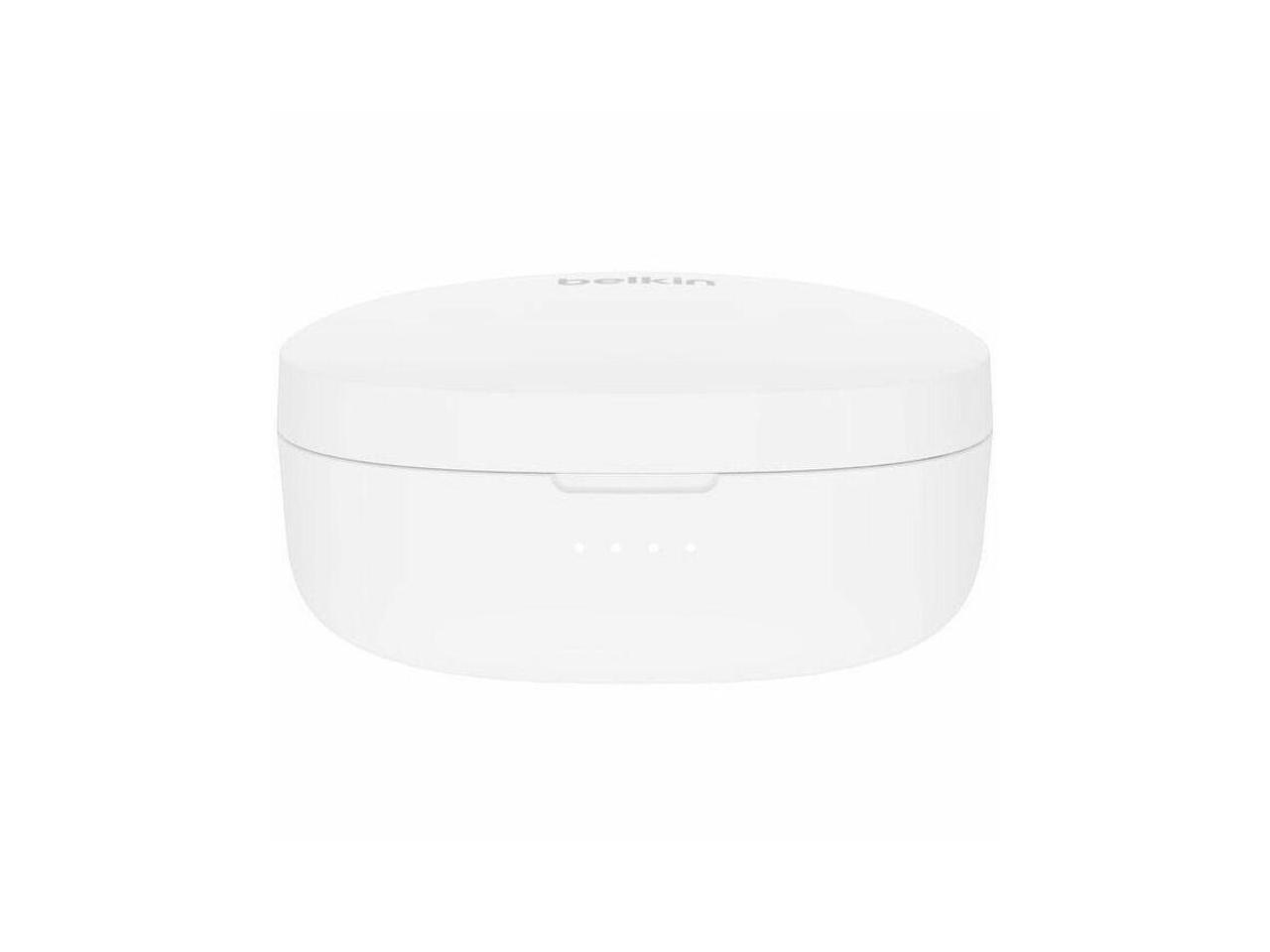 Alt View 4. Belkin - Belkin SoundForm Bolt 2 True Wireless Earbuds AUC009FQWHV2 (White) - Blue.