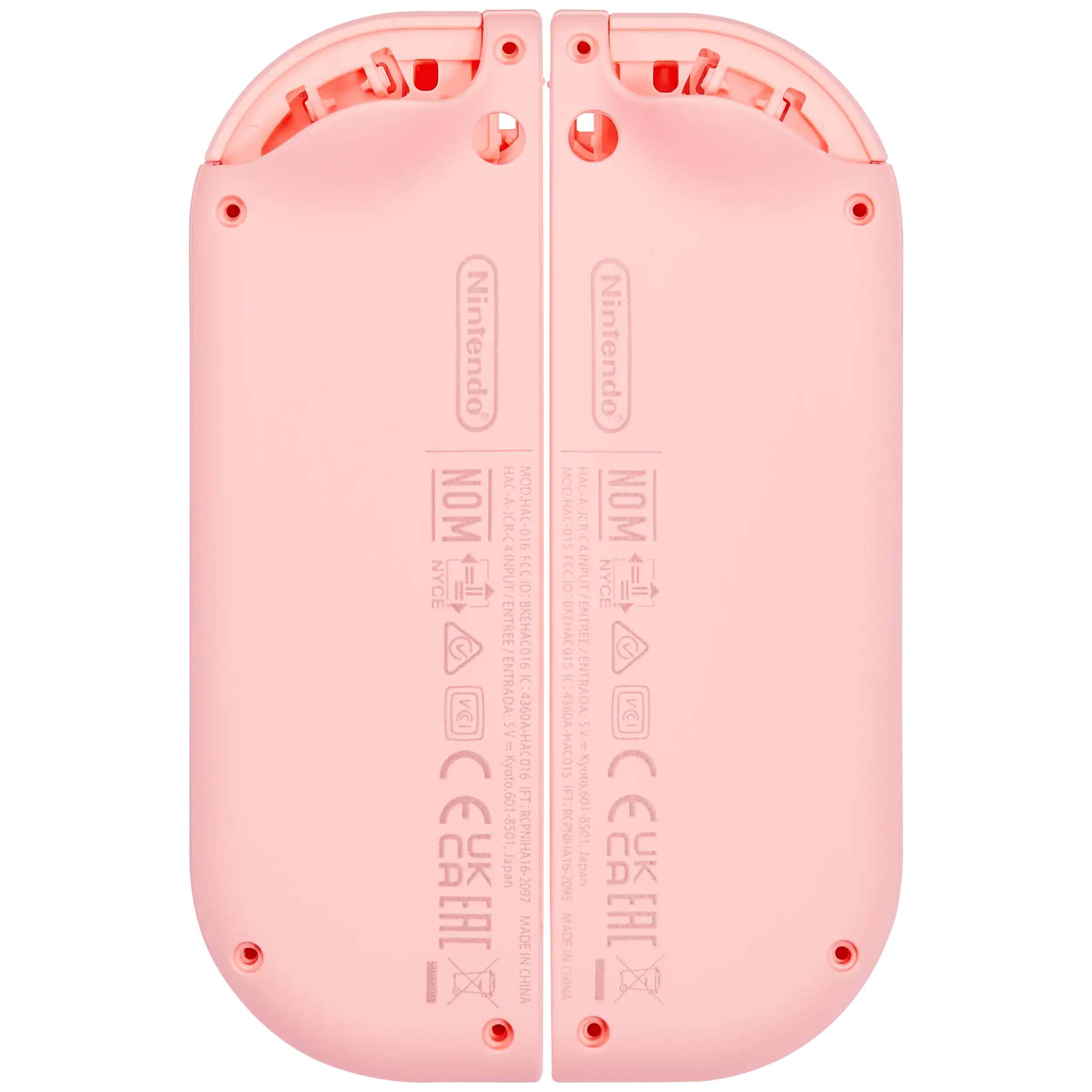 Nintendo  
NOM  
MOD.HAC-A-JCR-C4INPUT  
FCC ID: NYCE IC:4360A-HAC016  
ENTREE/ENTRADA: 5Vm a C:4360A-HAC016  
MADE IN CHINA  
Nintendo  
NOM  
MOD.HAC-A-JCR-C4INPUT  
FCC ID: NYCE IC:4360A-HAC015  
ENTREE/ENTRADA: 5Vm a C:4360A-HAC015  
MADE IN CHINA