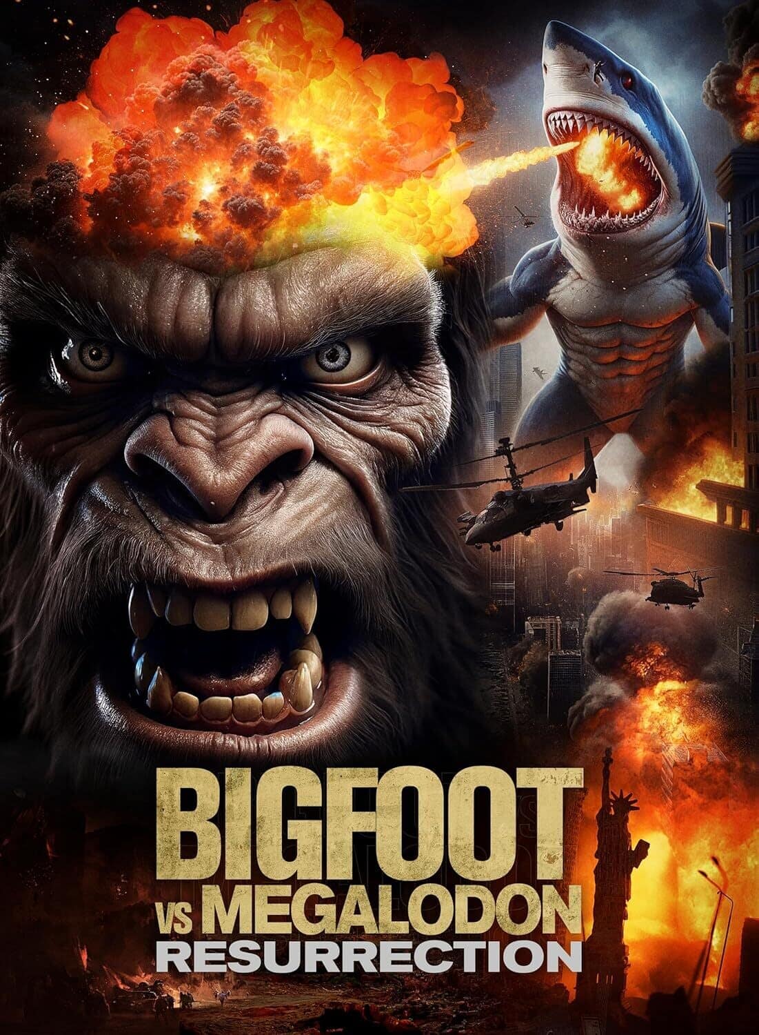 Bigfoot Vs Megalodon: Resurrection  - DVD