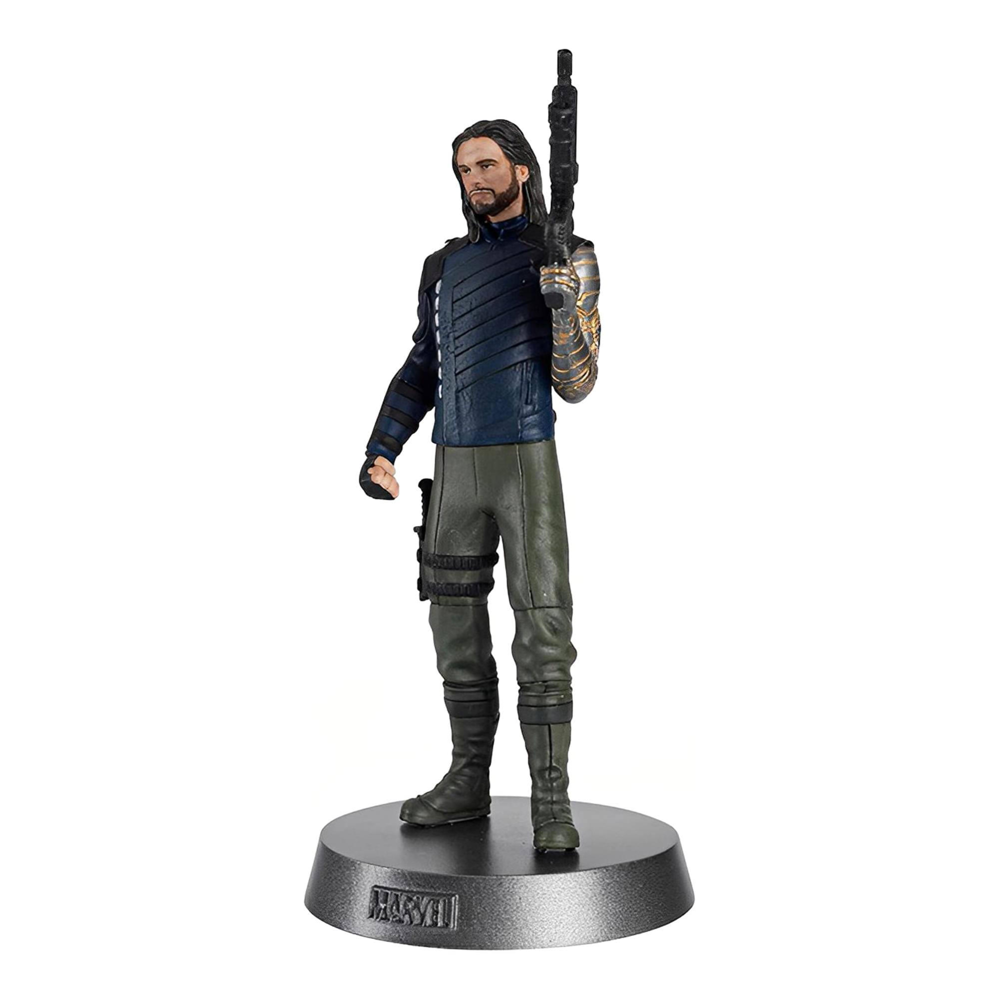 Eaglemoss Marvel Heavyweights 1:18 Metal Statue | 014 Winter Soldier - Blue