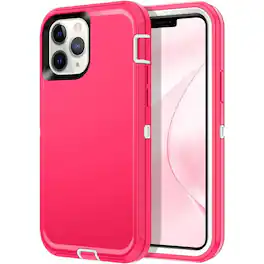 Entronix - Case Compatible with iPhone 11 Pro Max - Heavy Duty Protection - Pink
