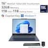 16" WUXGA 1920x1200 Touchscreen
32GB Memory
1TB SSD + 1TB Docking Station
Intel Core Ultra 7
Copilot Key
Windows 11
*Docking Station Included