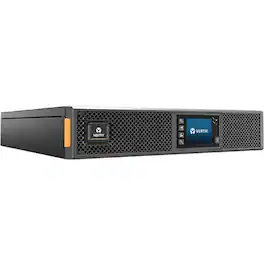 Vertiv - Liebert GXT5 UPS - 1500VA/1500W 230V | Online Rack Tower Energy Star - Double Conversion | 2U | Optional RDU101 - Black