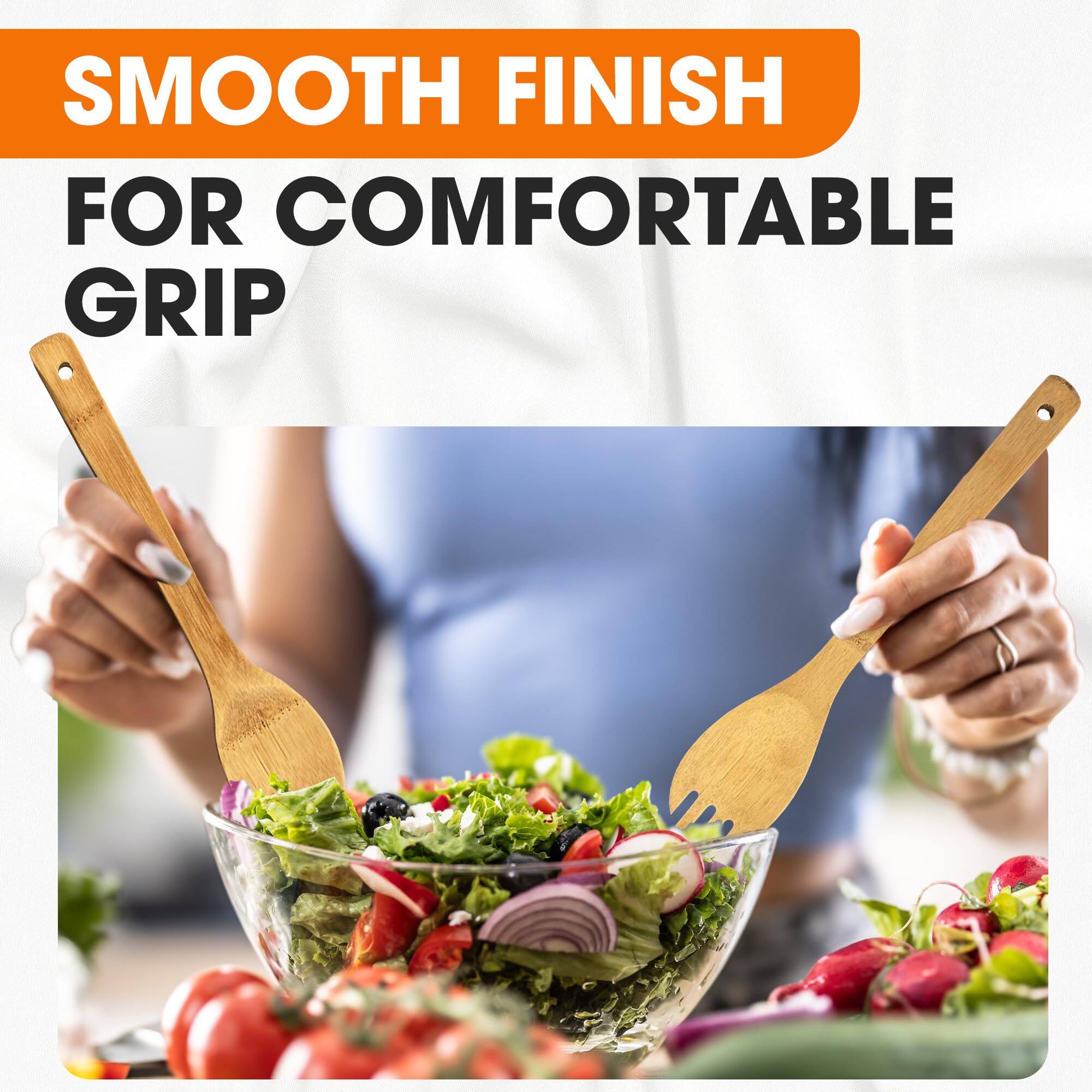 SMOOTH FINISH  
FOR COMFORTABLE GRIP