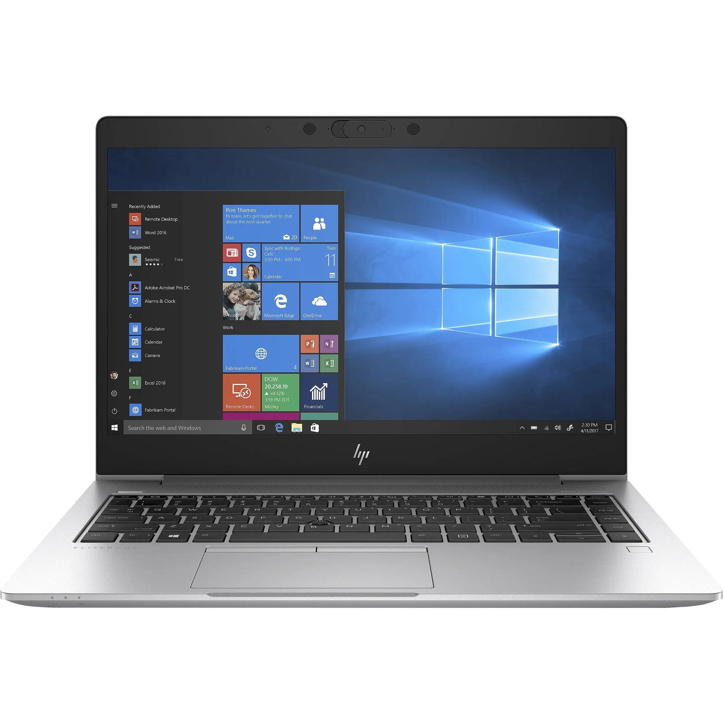 HP - Refurbished Excellent - Elitebook 745 G6 14" 16GB 256GB SSD AMD Ryzen™ 5 Pro 3500U 2.10GHz WIN11P - Silver