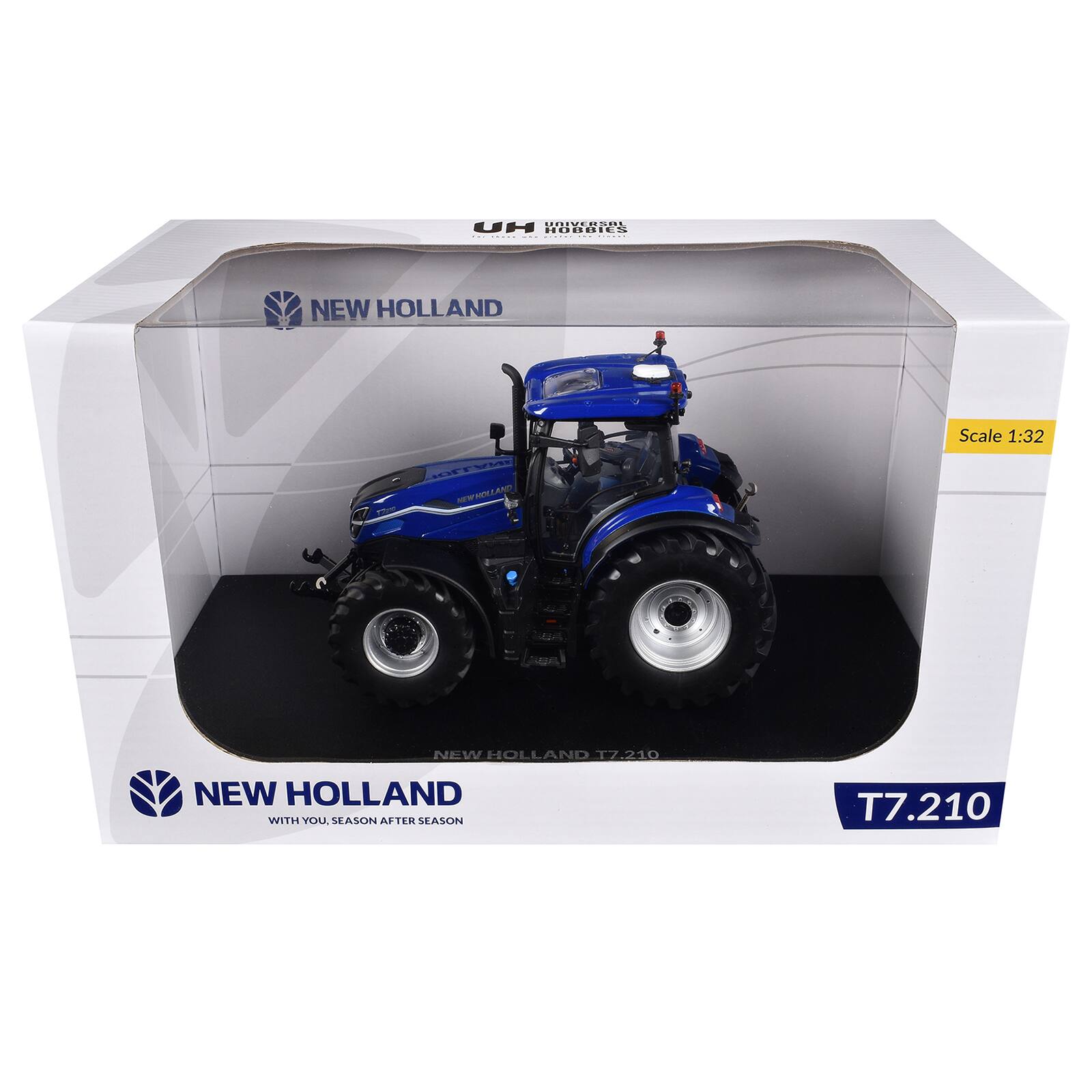 UNIVERSAL UH HOBBIES  
NEW HOLLAND  
Scale 1:32  
HOLLAND  
NEW HOLLAND T7.210  
NEW HOLLAND WITH YOU, SEASON AFTER SEASON  
T7.210