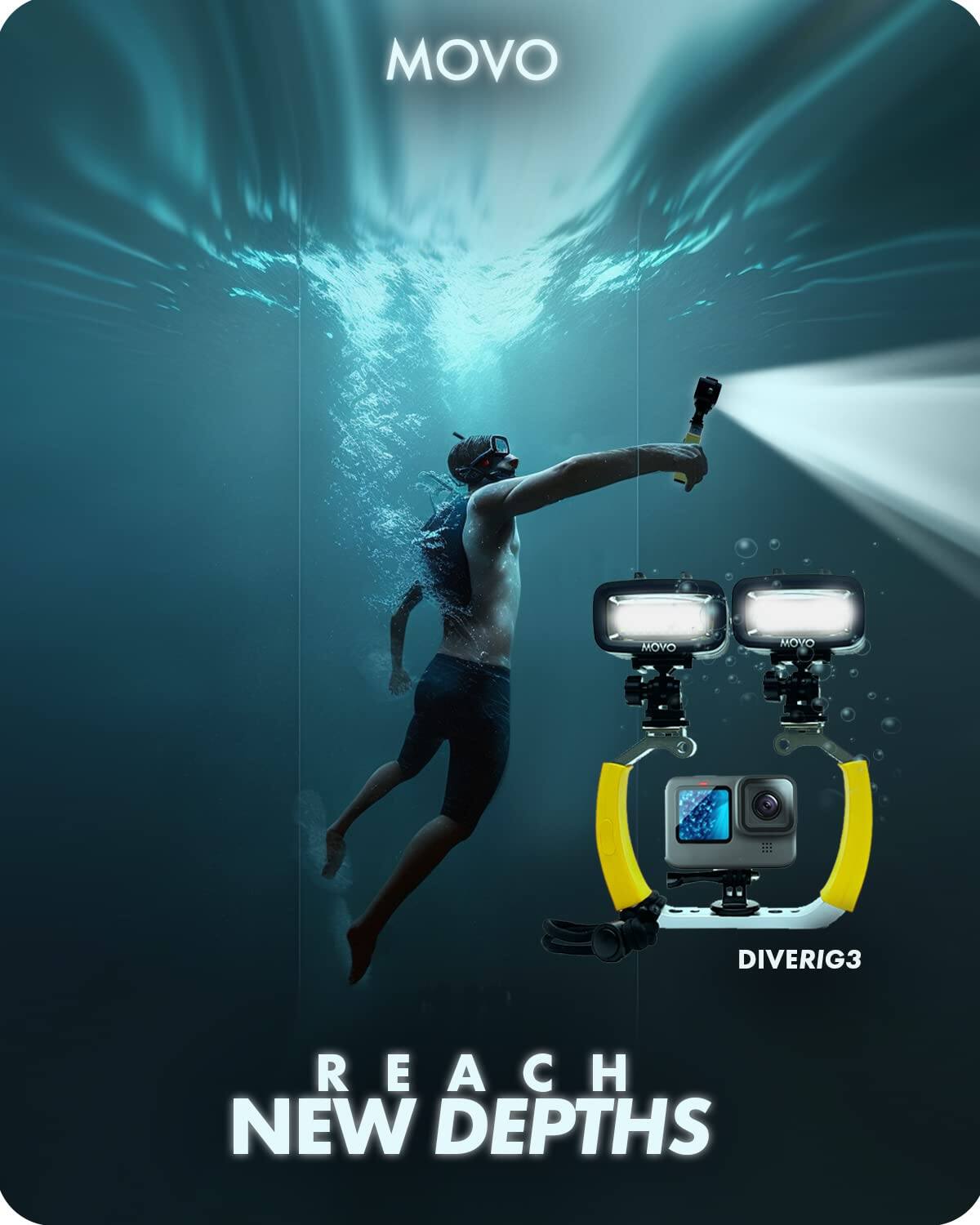 MOVO  
REACH NEW DEPTHS  

DIVERIG3