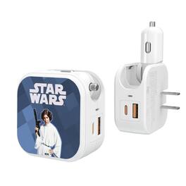 Keyscaper - Star Wars: A New Hope Color Block 2 in 1 USB Charger - Princess Leia Organa
