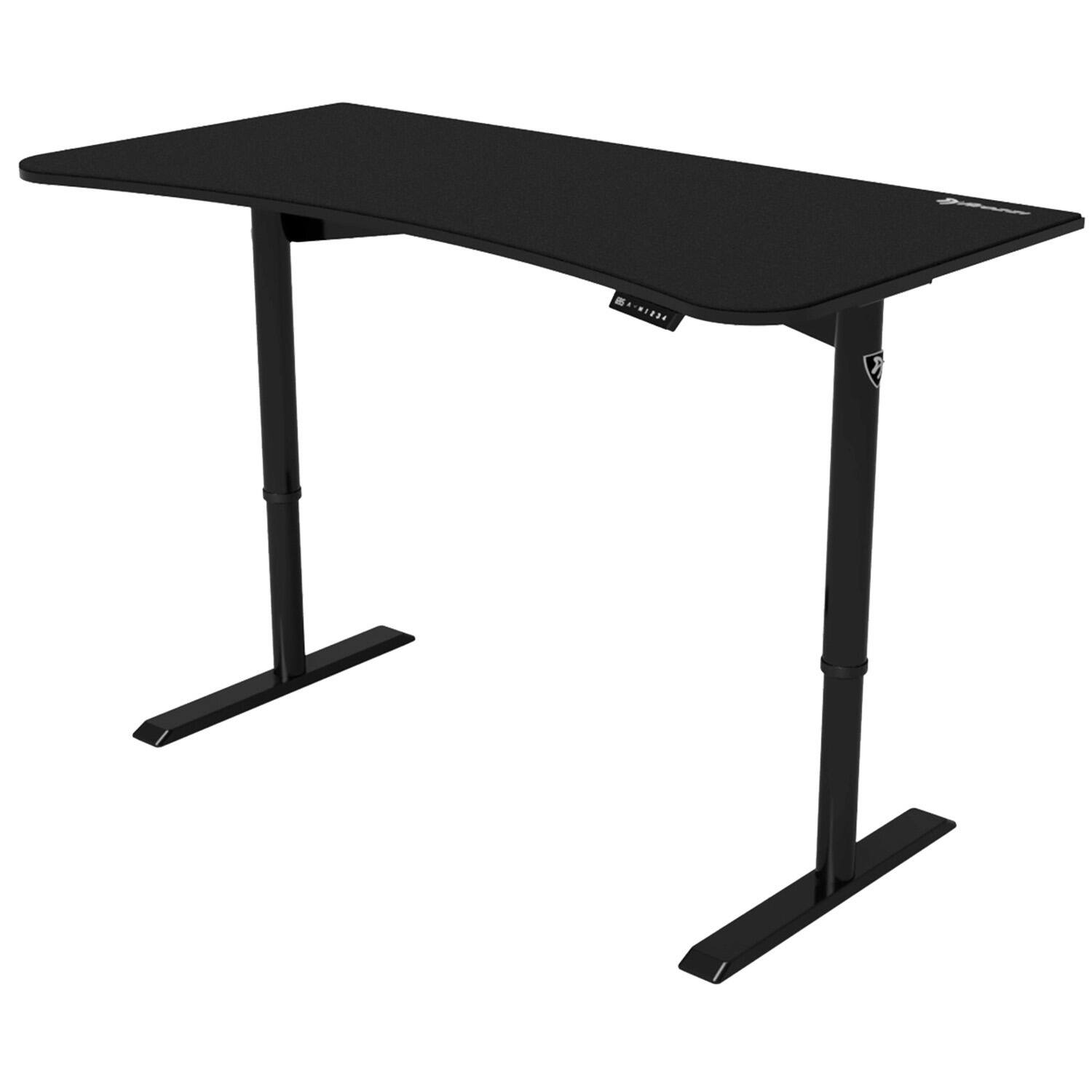Alt View 17. Arozzi - Arena Moto Motorized Desk - Black.