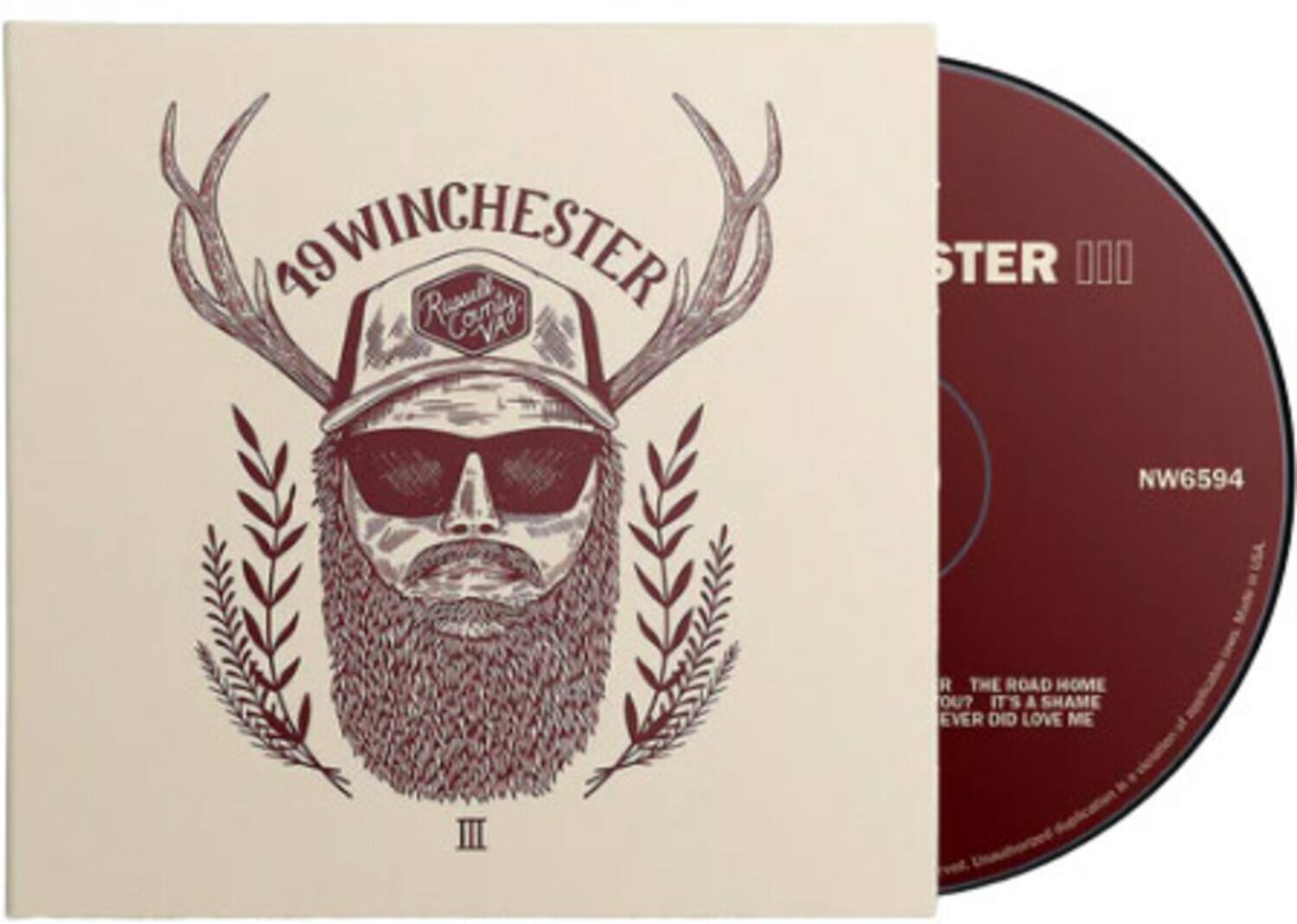 49 Winchester  
Comy VAG STER  
000 NW6594  
THE ROAD HOME  
YOU? IT'S A SHAME EVER DID LOVE ME III