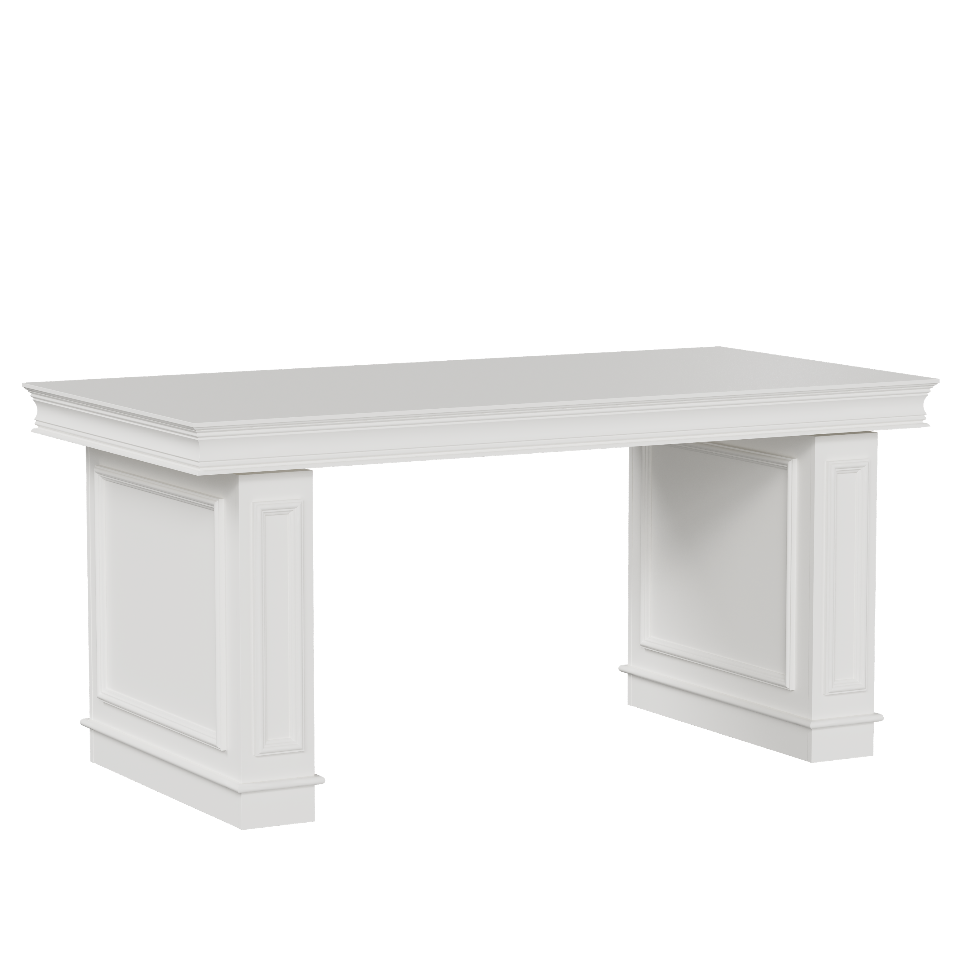 Alt View 2. Famapy - Electric Standing Desk with Side Cabinets, Heavy-Duty Height Adjustable Home Office Workstation with 4 Memory Presets - White.