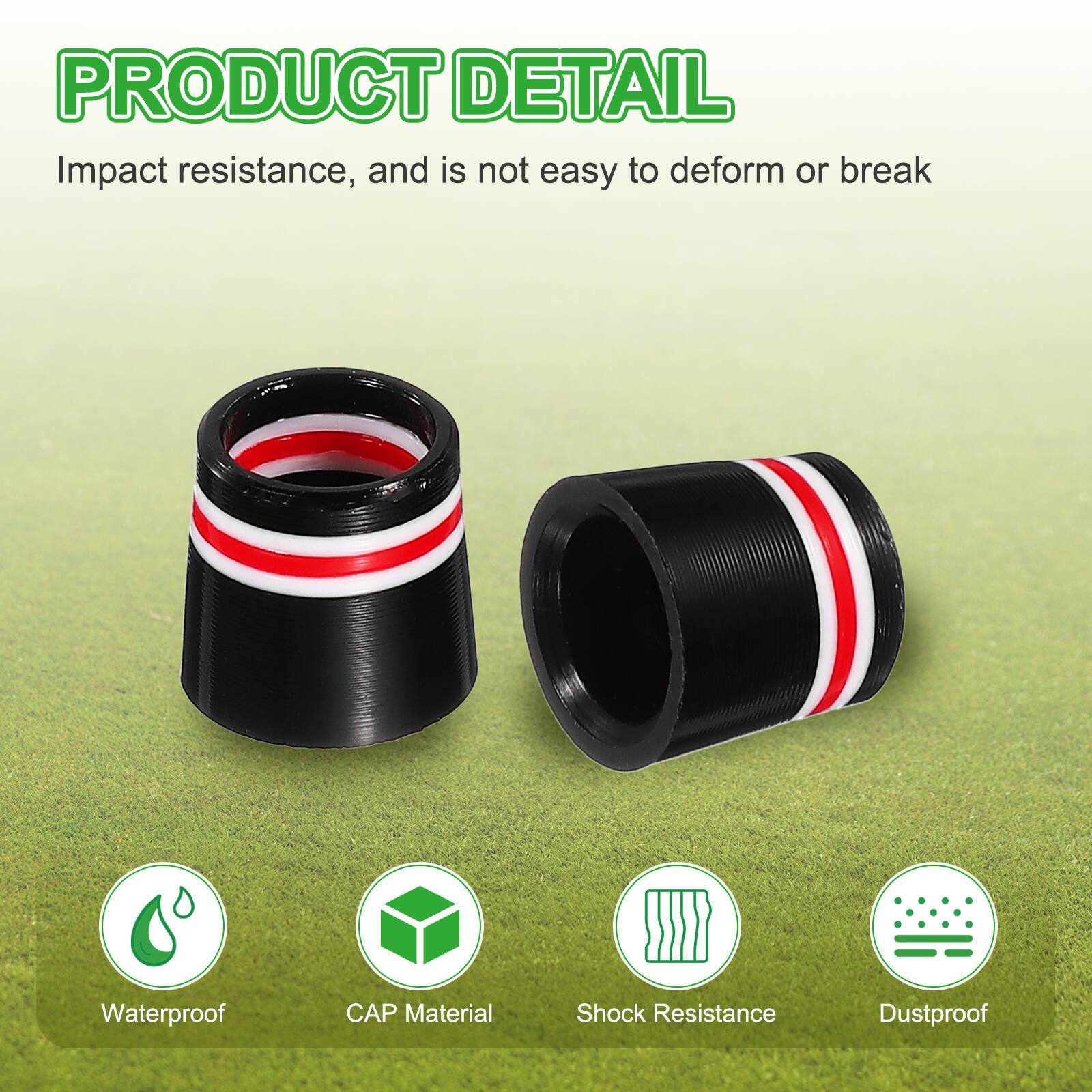 PRODUCT DETAIL

Impact resistance, and is not easy to deform or break

Waterproof  
CAP Material  
Shock Resistance  
Dustproof