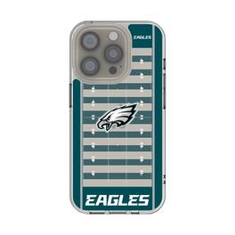 Keyscaper - NFL - Philadelphia Eagles iPhone Clear Field Design Case - 15 - Multicolor