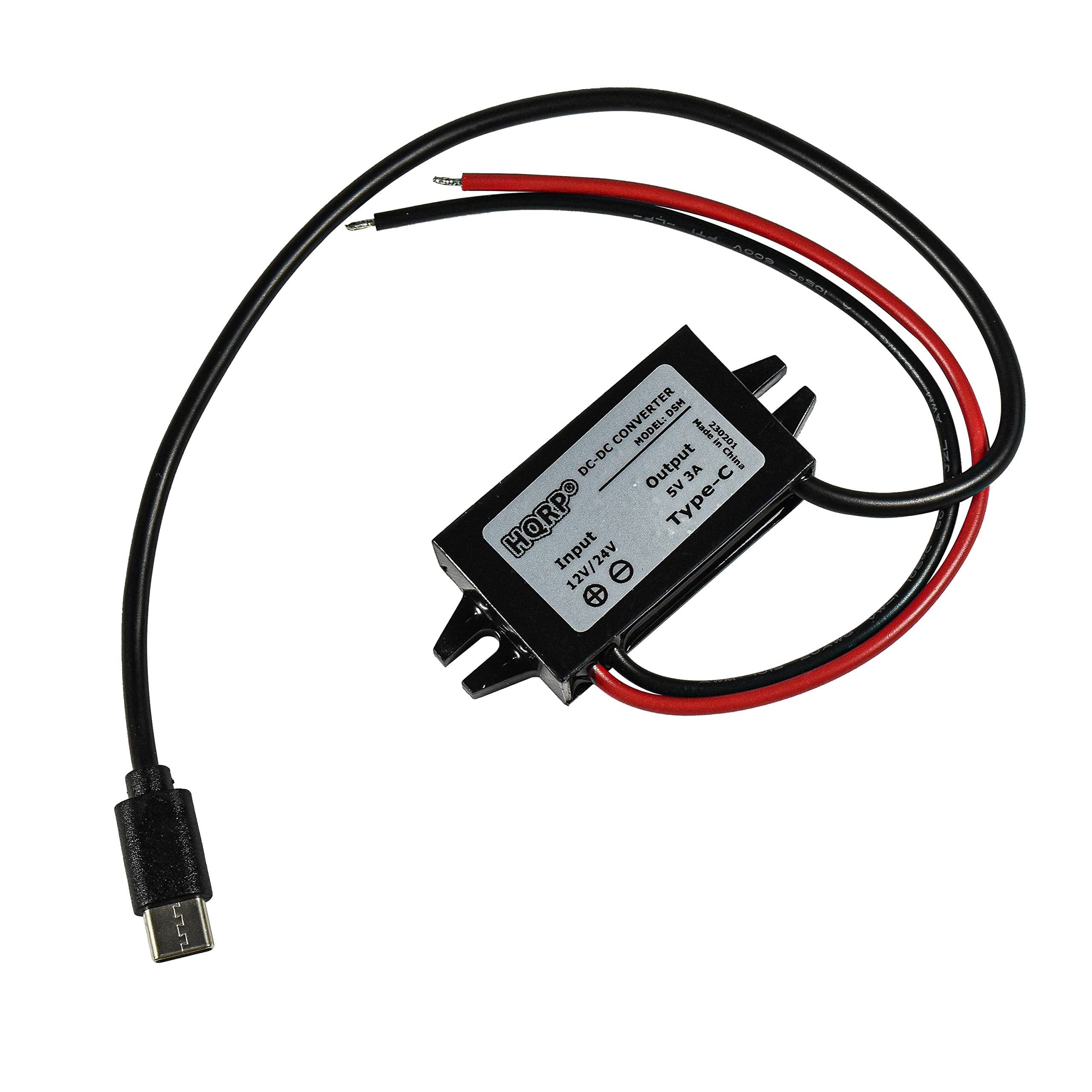 1a5s 4995 CONVERTER DSM MODEL: Hade 230201 a DC-DC DC China 8 DC Output SV  HQRP o ype-C 5 Input 24V 12V/24V 12V I C