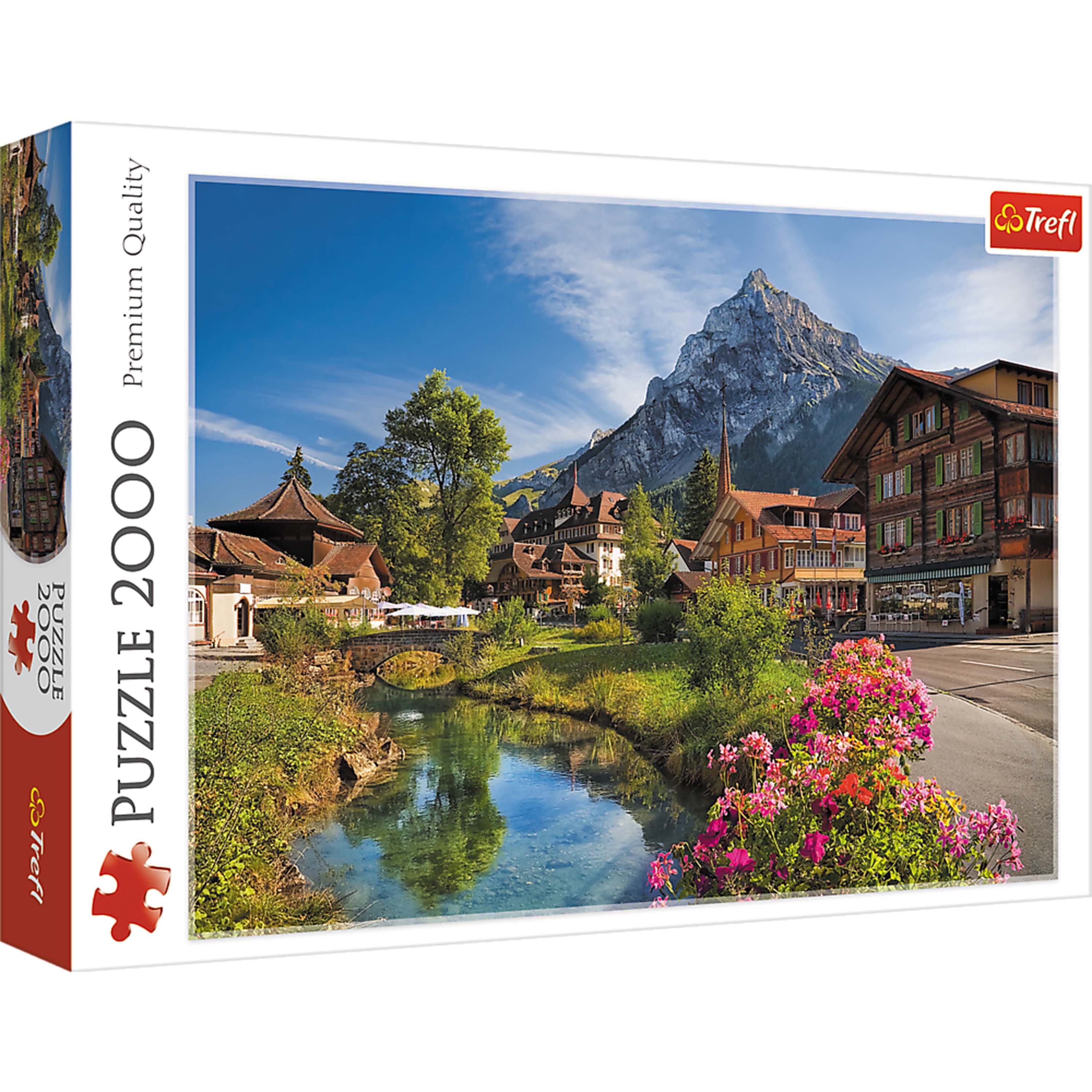Trefl - Red 2000 Piece Puzzle - Alps in the summer