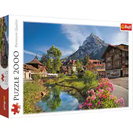 Trefl - Red 2000 Piece Puzzle - Alps in the summer