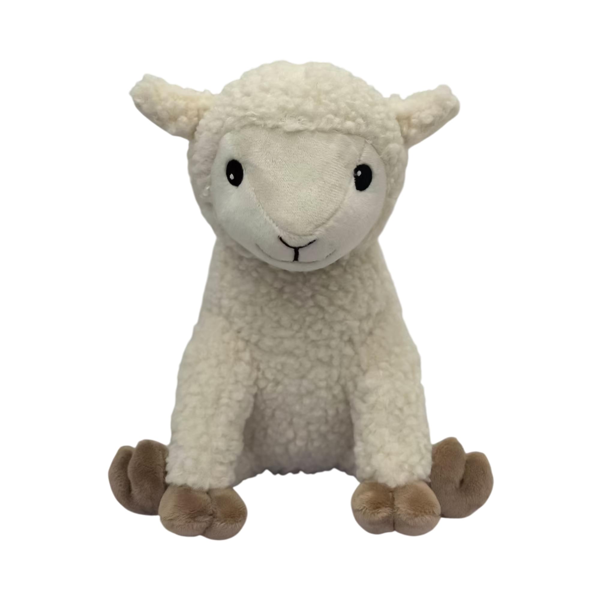 Front. Toynk - The Sheep Detectives Winter Lamb 7-Inch Collector Plush - White.