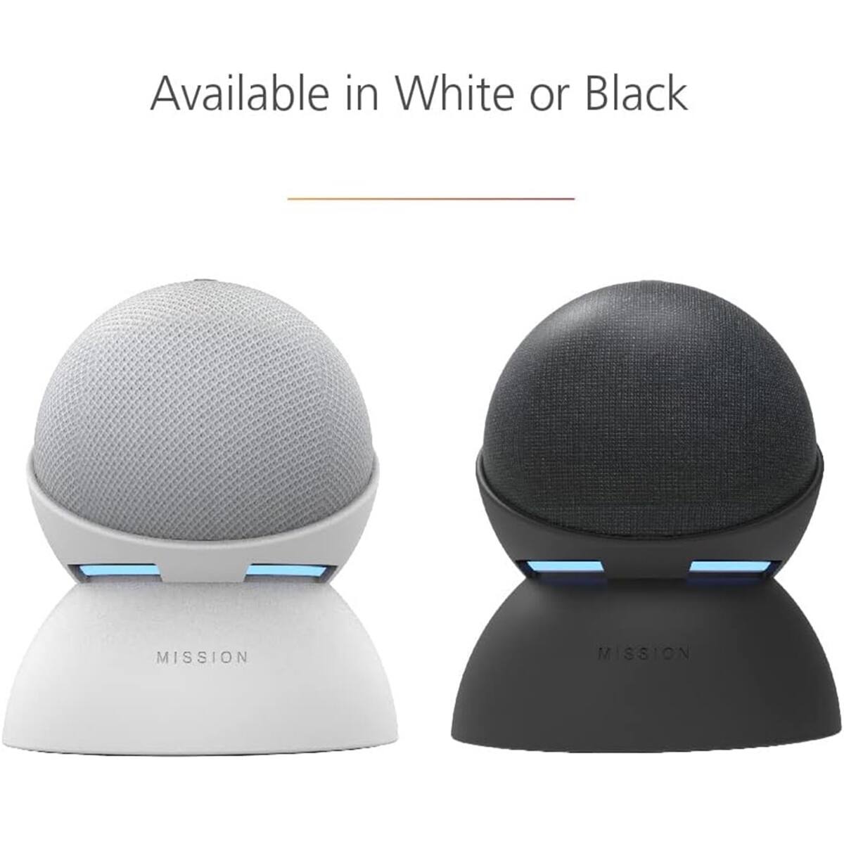 Available in White or Black

MISSION