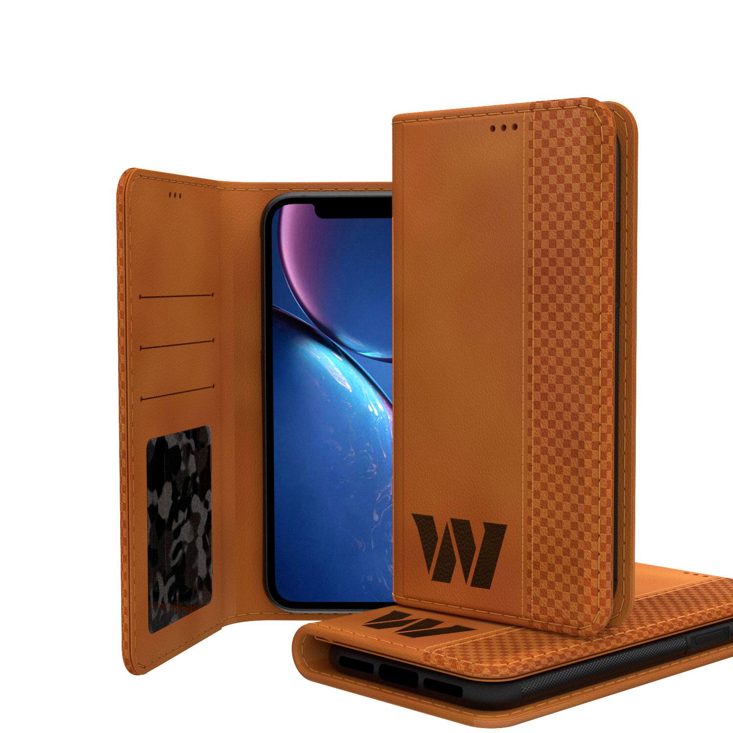 Alt View 1. Keyscaper - Washington Commanders iPhone Folio Case - 13 Pro Max - Multicolor.