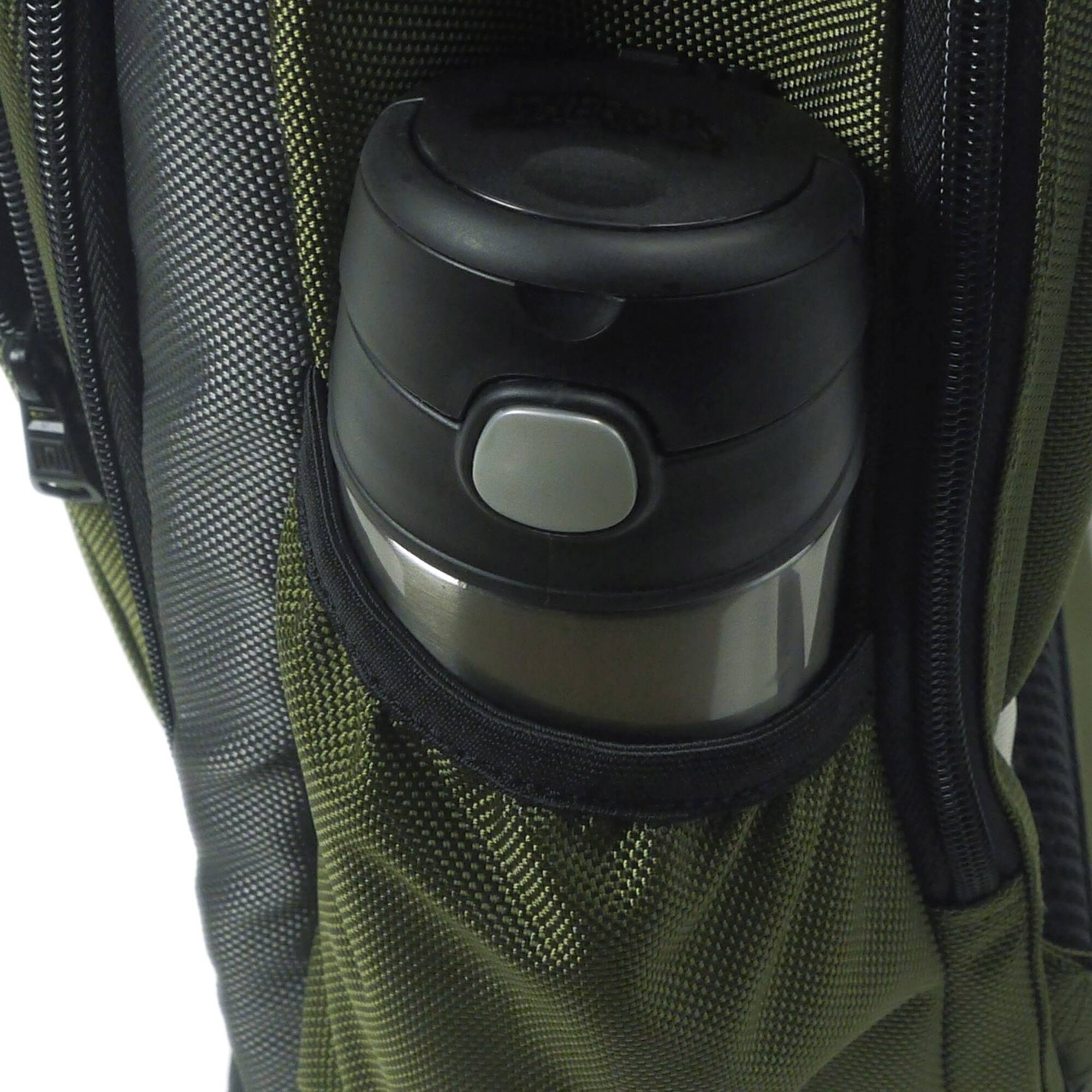 Alt View 5. Ful - Free Fallin' Padded Laptop Backpack, Fits Up to 17-Inch Laptops - GREEN.