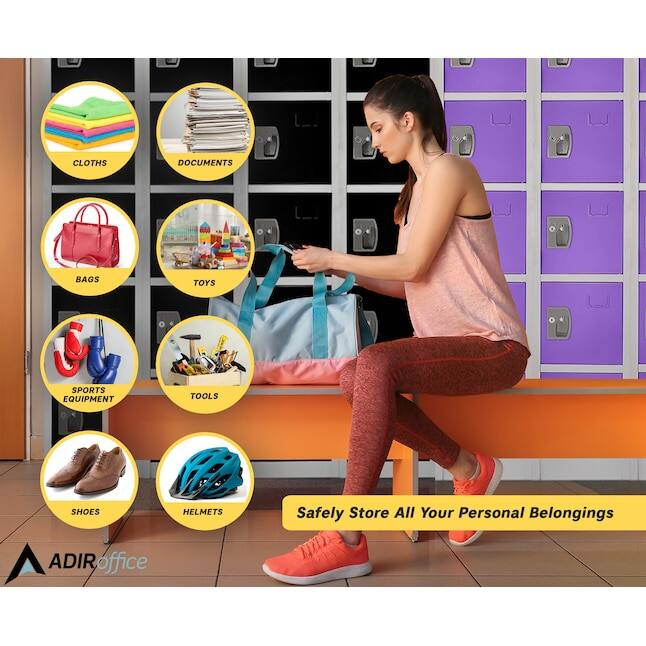 CLOTHS, DOCUMENTS, BAGS, TOYS, SPORTS EQUIPMENT, TOOLS, SHOES, HELMETS, Safely Store All Your Personal Belongings, ADIR office