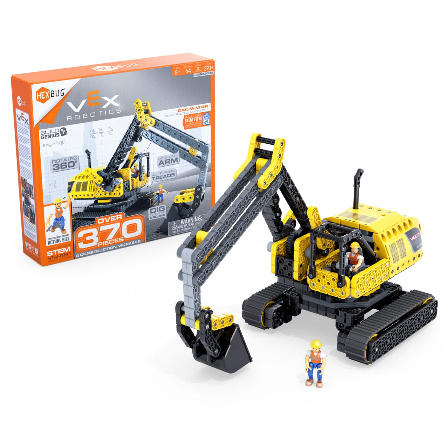 Front. HEXBUG - VEX Excavator - Multi.