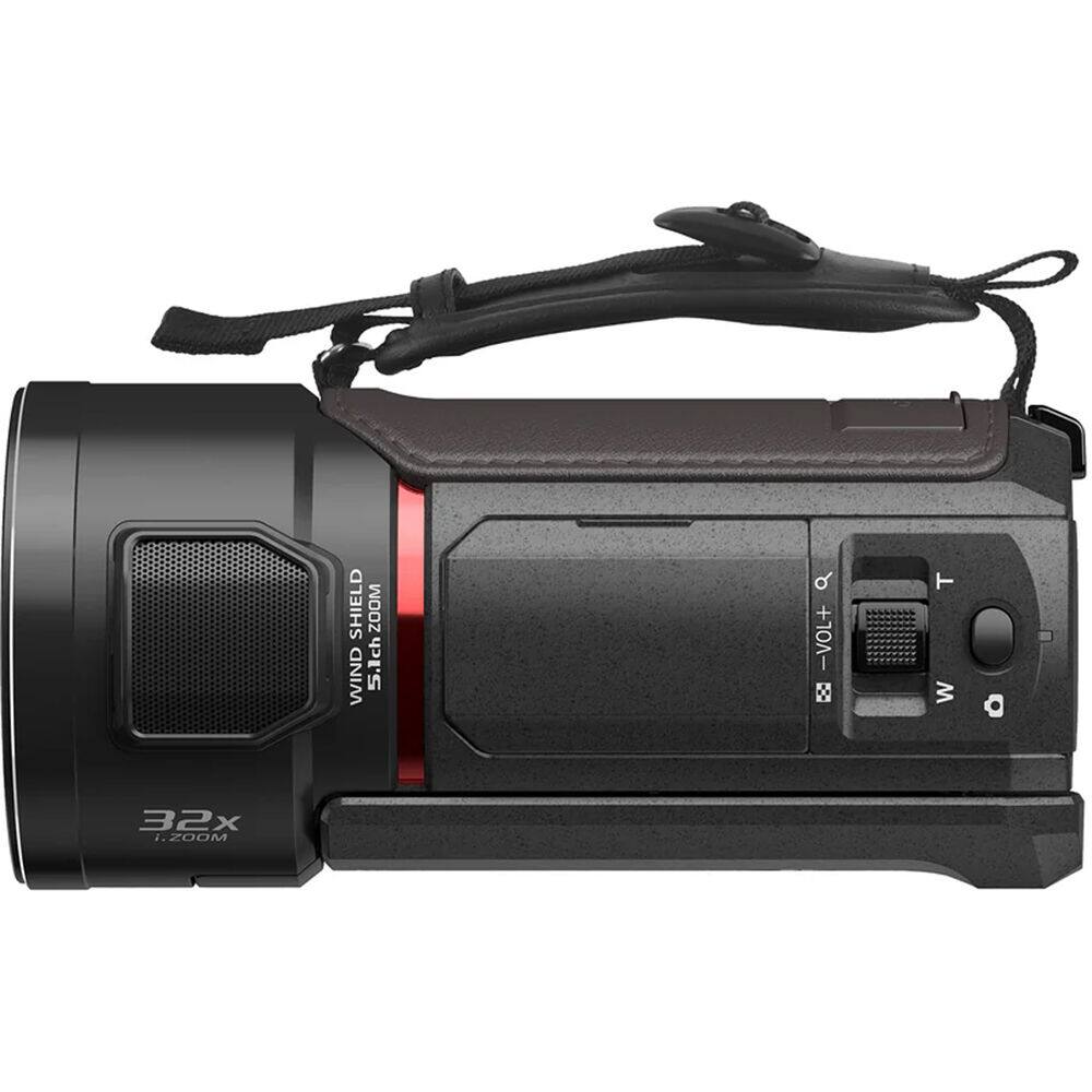 Panasonic HC VX3 UHD 4K Lightweight Camcorder with 24x Zoom +