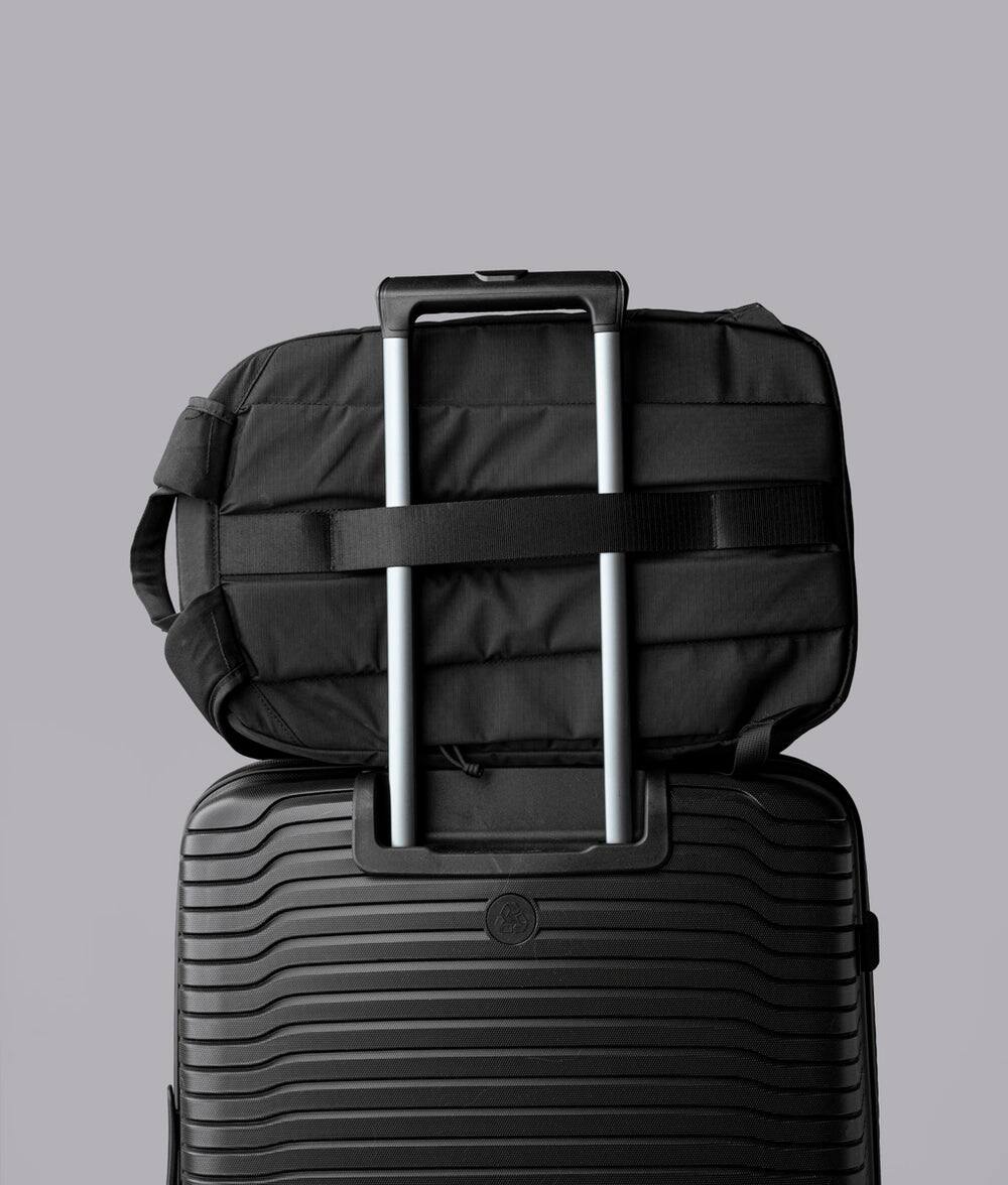 Alt View 8. ALPAKA - ALPAKA Aero Pack 16L Laptop Backpack with 16" Sleeve Lightweight Water-Resistant Travel Commuter Backpack - Black Axoflux 210D.