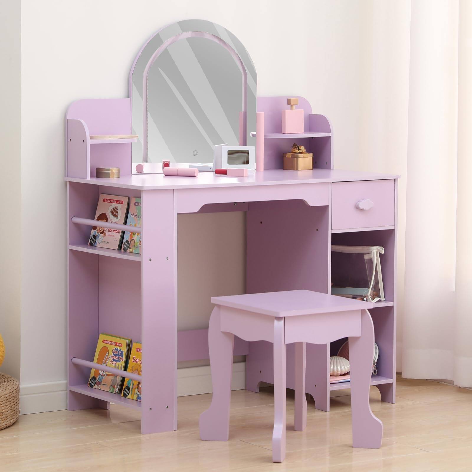 Purple with Playset