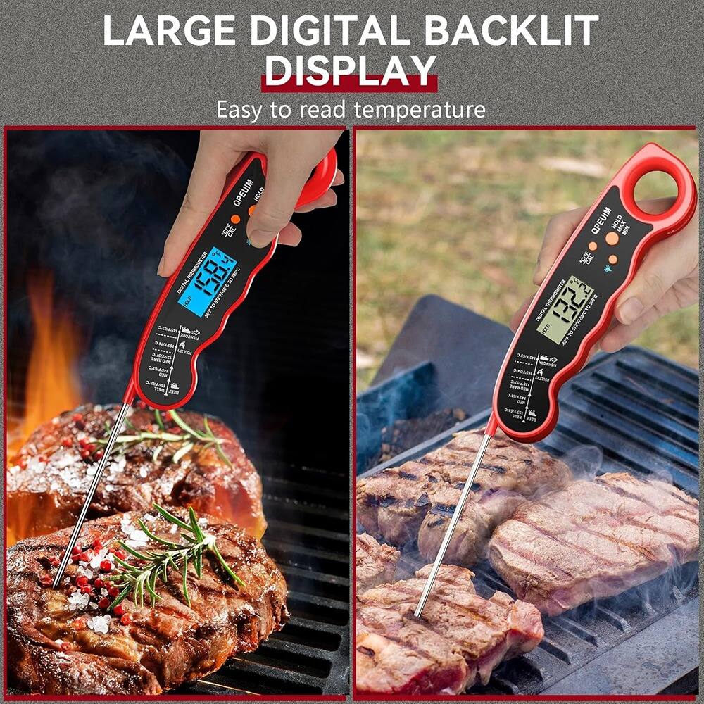 LARGE DIGITAL BACKLIT DISPLAY  
Easy to read temperature