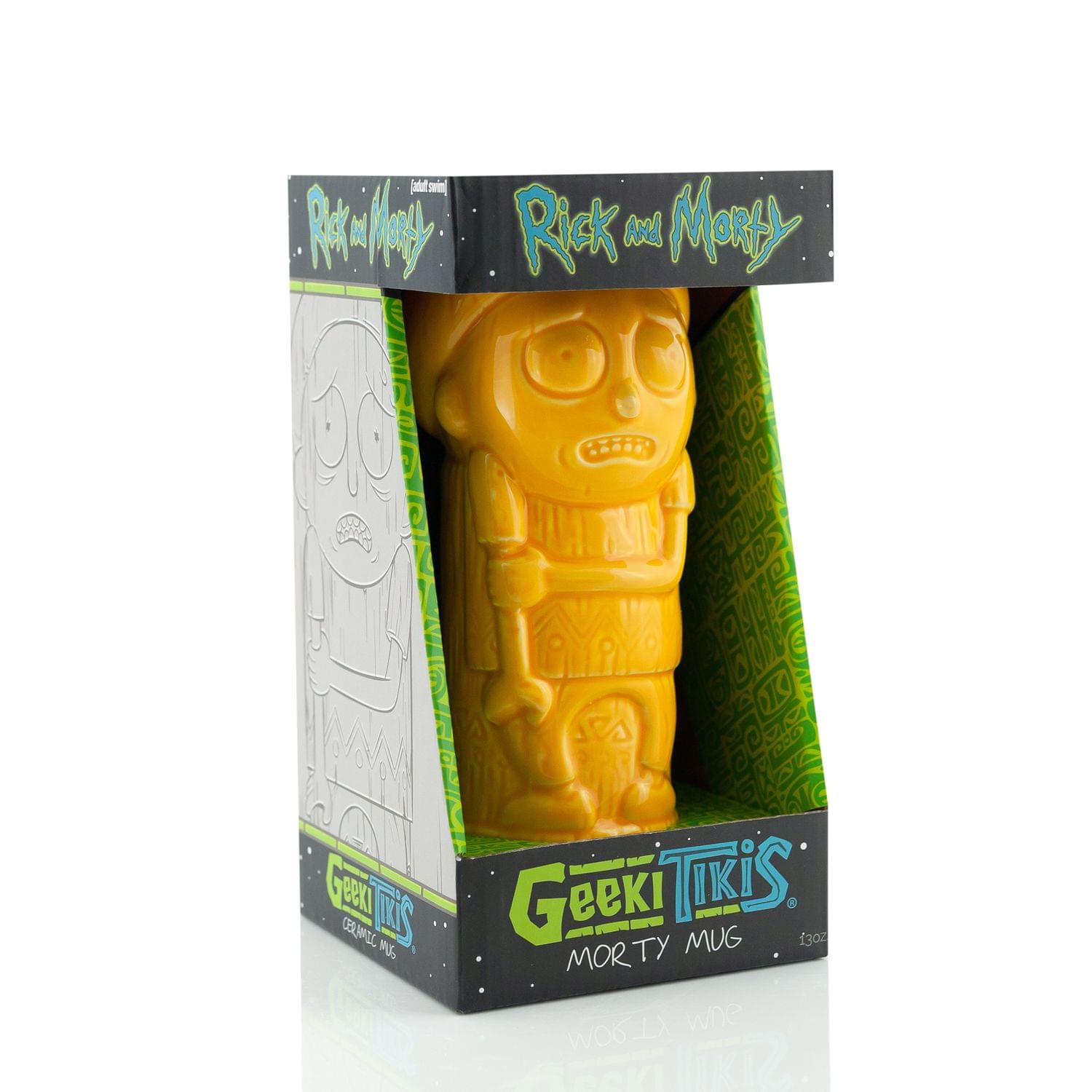 Rick and Morty  
Geeki Tiki  
MORTY MUG  
13 oz