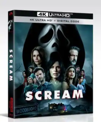 Front. Scream (Steelbook) - 4K Blu-Ray.