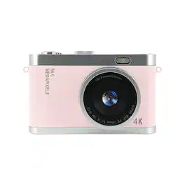 Cluzine - 4K Digital Camera, 64MP, 16X Zoom, 1080P Video, AF Autofocus, Compact for Students