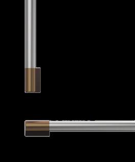 Fisher & Paykel - Round Flush Handle Kit for Integrated Refrigerator Freezer Compatible with 36" Integrated Refrigerator - Dark Copper