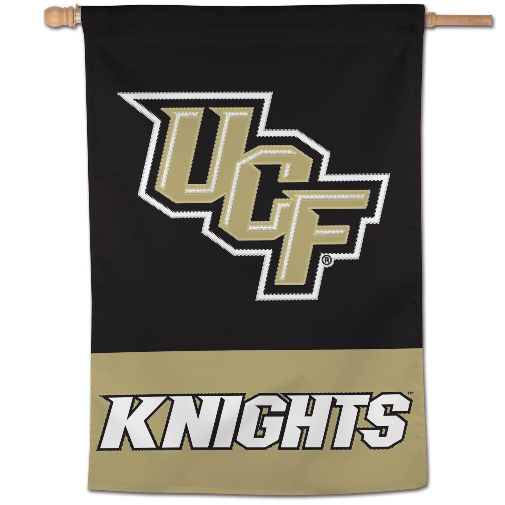 Alt View 1. WinCraft - UCF Knights 28" x 40" Applique Vertical Banner - Multicolor.