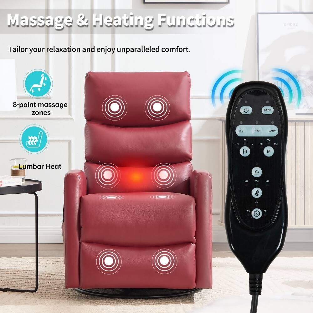 Massage & Heating Functions

Tailor your relaxation and enjoy unparalleled comfort.

8-point massage zones

BACK
LEG
THIGH
LUMBAR

Lumbar Heat