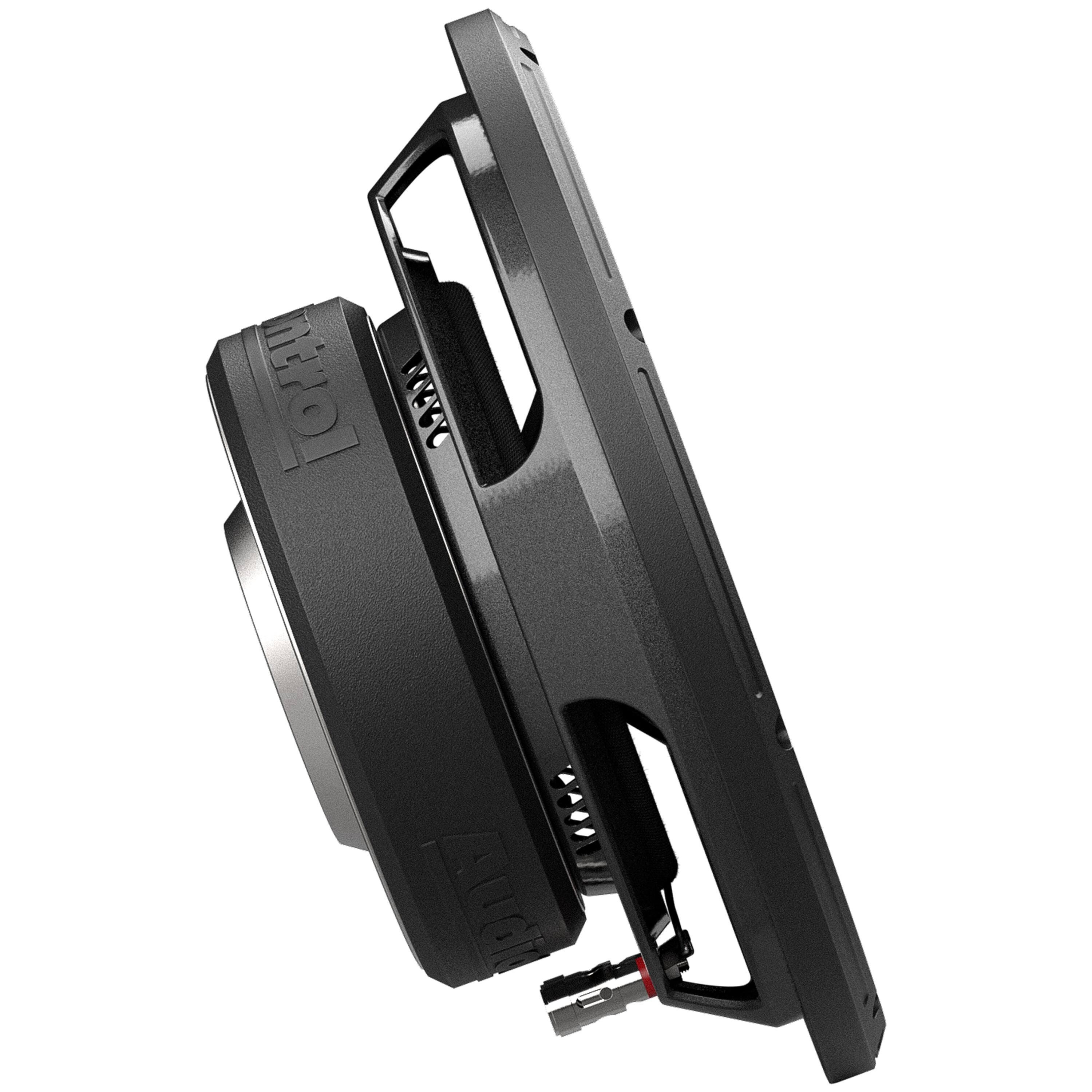 Alt View 14. AudioControl - Space Series 10” Single-Voice-Coil 4-Ohm Low-Profile Subwoofer - Black.