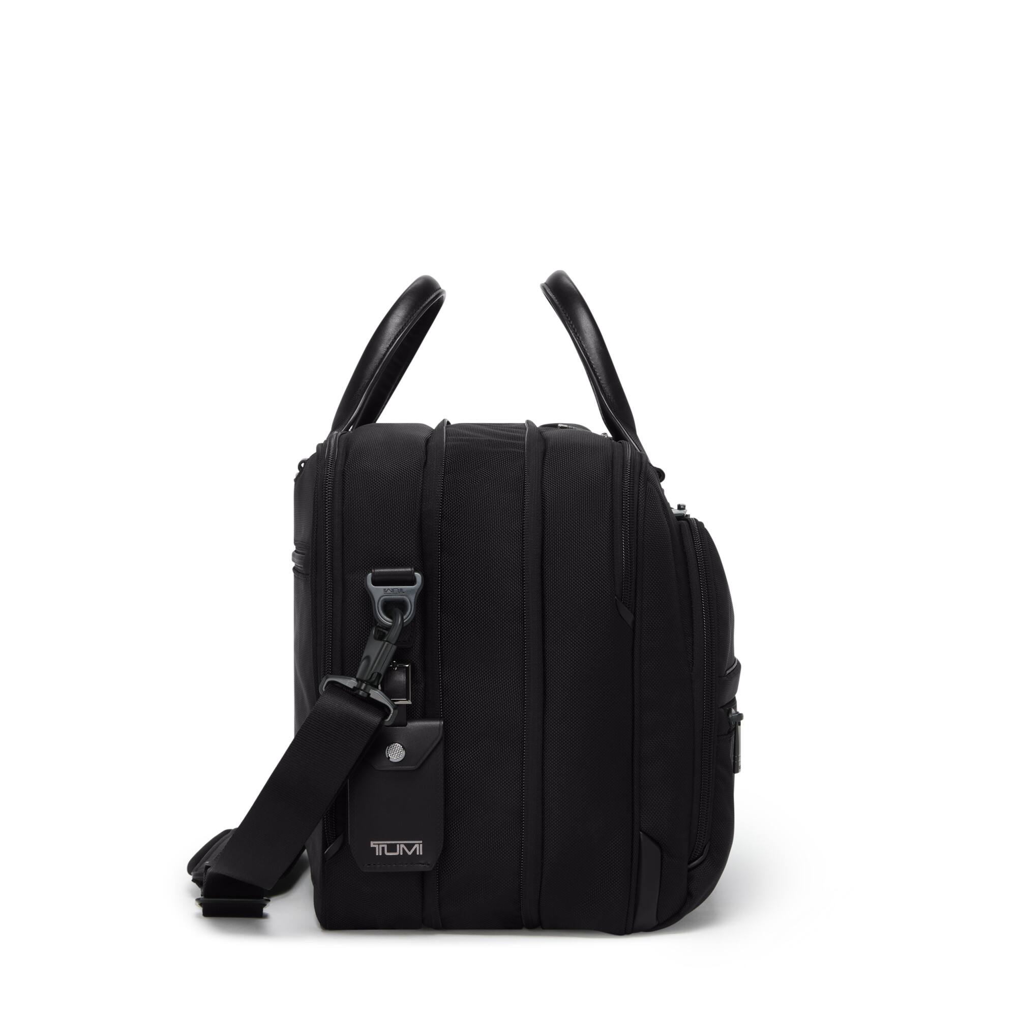 Alt View 2. TUMI - Alpha Medium Expandable Briefcase - Black.