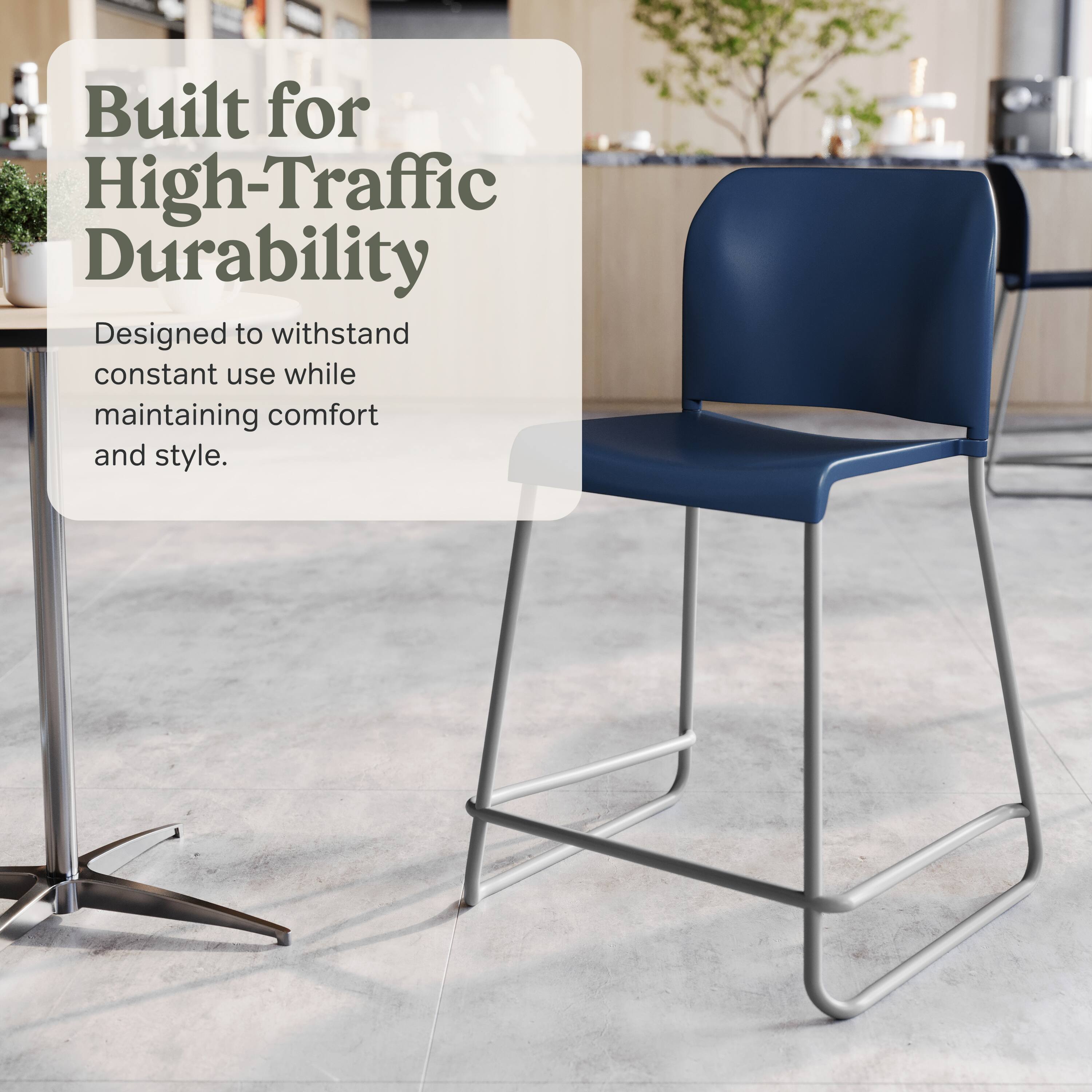 Built for High-Traffic Durability  
Designed to withstand constant use while maintaining comfort and style.