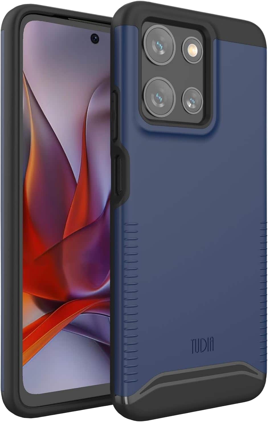TUDIA - Merge Moto G 2025 Case/Moto G Play 5G (2025) Case Military Grade - Indigo Blue