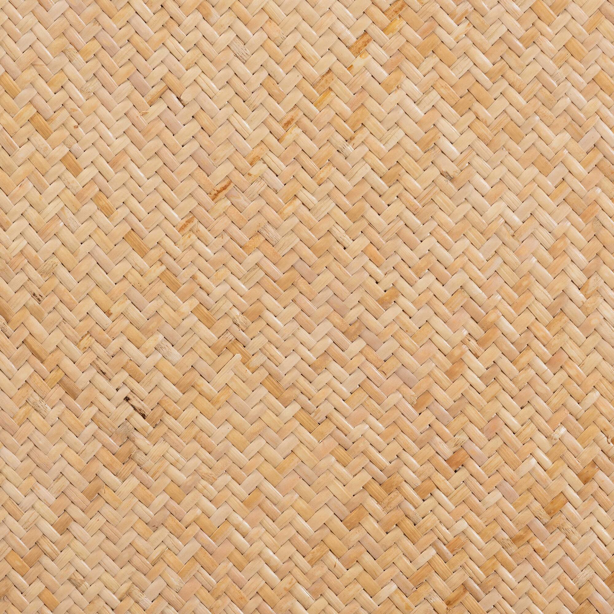 Alt View 2. Baxton Studio - Garold Mid-Century Modern Woven Rattan and Wood 2-Piece Cane Dining Chair Set - Beige/Walnut Brown.