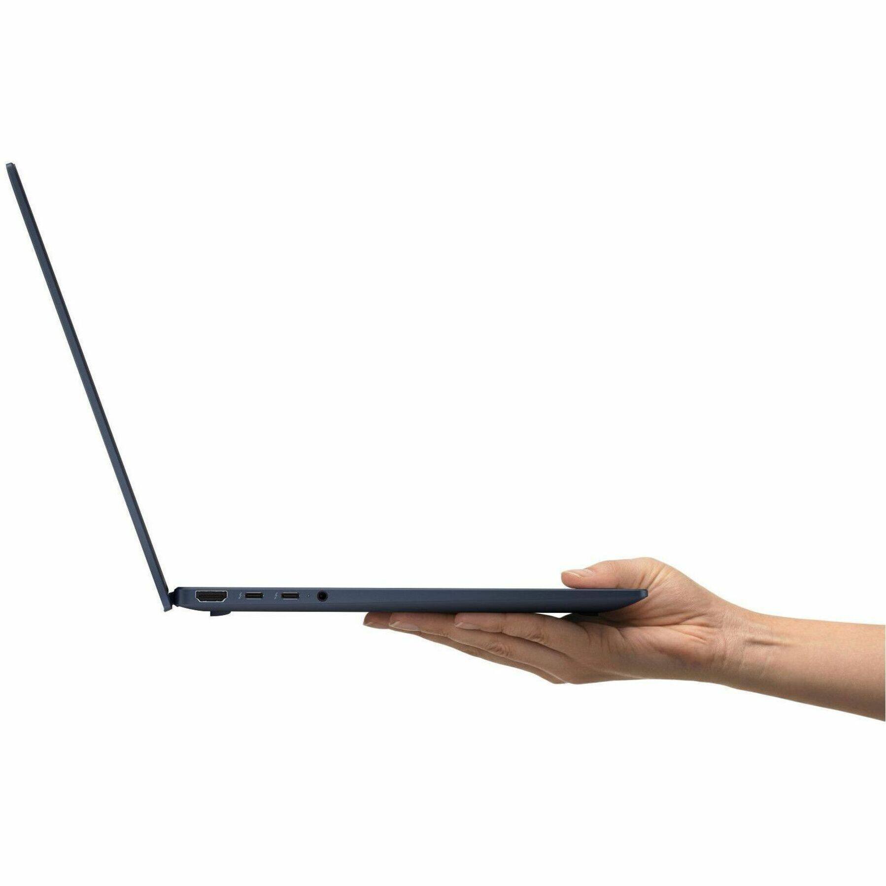 Alt View 22. HP - EliteBook X G2i 14" IPS 1920 x 1200 (WUXGA) Touch Screen Laptop - Intel Core Ultra 7 with 32GB Memory - 512 GB SSD - Atmospheric Blue, Blue.