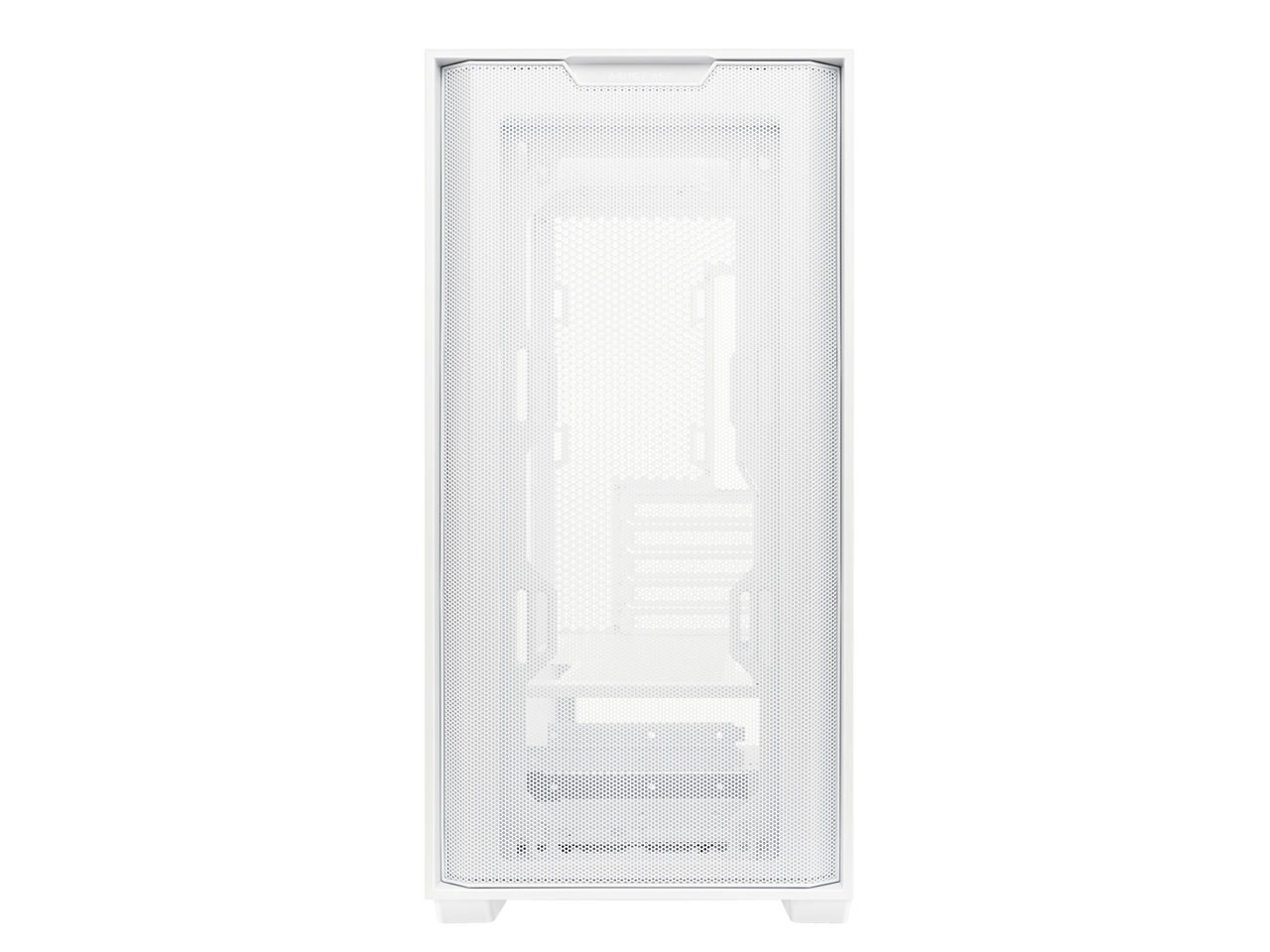 Alt View 6. ASUS - ASUS A21/WHT// Micro ATX Computer Case Steel / Plastic / Tempered Glass-White - White.
