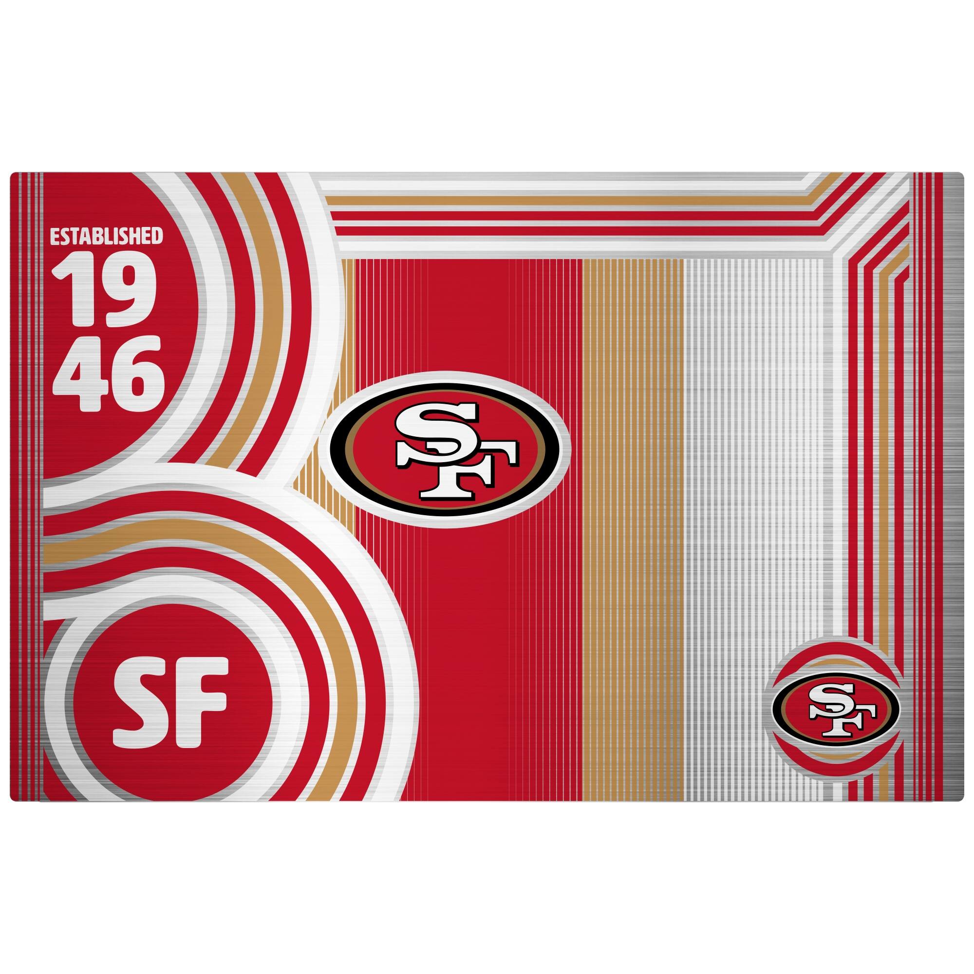 Alt View 1. Great American Products - San Francisco 49ers 24oz. Cool Vibes Jr. Thirst Hydration Water Bottle - Multicolor.