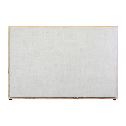 Front. ATS Acoustics - Studio Stacker Portable and Stackable Gobo and Bass Trap 24" x 36" x 10" - Fog/Ivory Pine Finish.